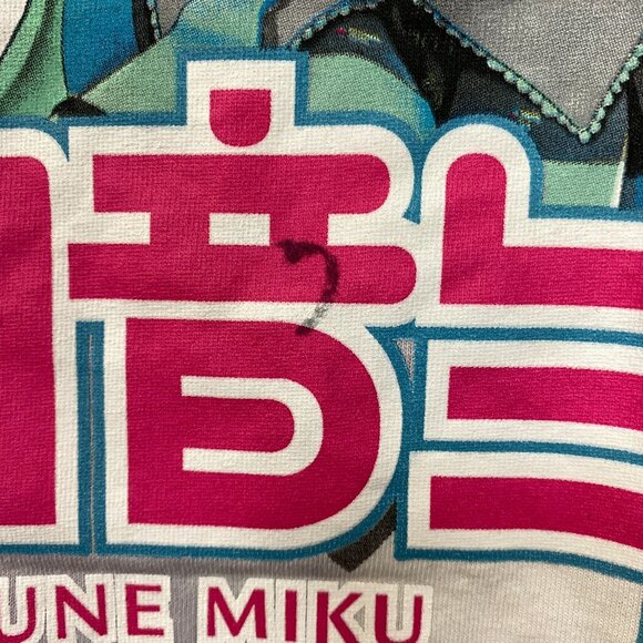 Hatsune Miku Vocaloids Virtual Anime Singer Tie Dye M/L - Picture 5 of 5